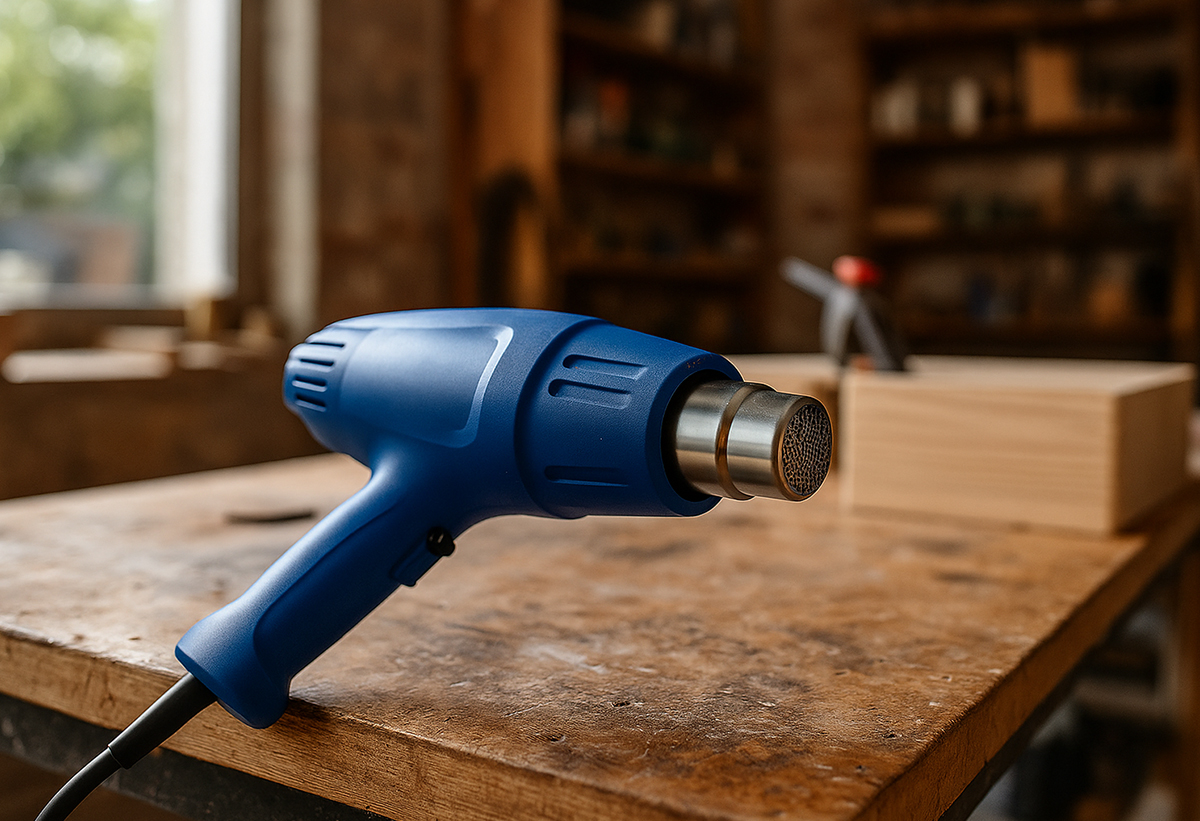 Απεικονίζεται το πιστόλι σε εργαστήριο.